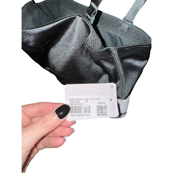 lululemon athletica Lululemon Satin Shine Logo Train Bra (XS/NWT) - Picture 5 of 7